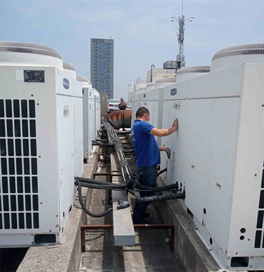 彭州中央空调制热和不制冷系统维修方法